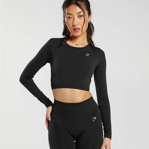 Gymshark Everyday Seamless Long Sleeve Crop Top